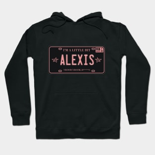 A Little Bit Alexis License Plate Hoodie